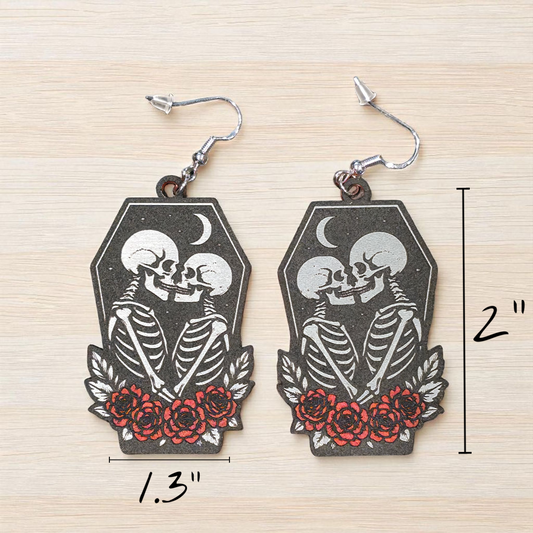 Eternal Lovers | Dangle Earrings | Hypoallergenic | Premium Acrylic