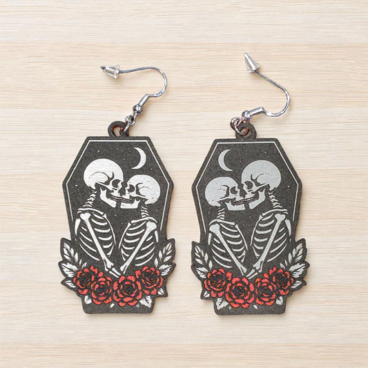 Eternal Lovers | Dangle Earrings | Hypoallergenic | Premium Acrylic