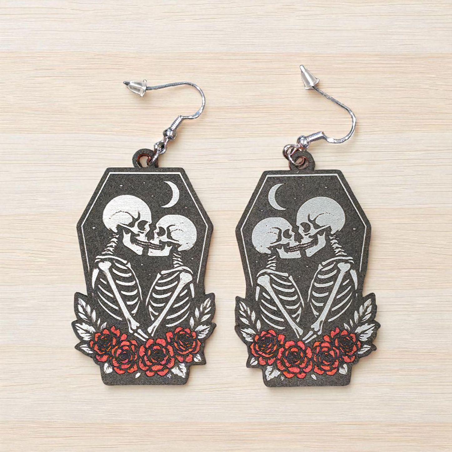 Eternal Lovers | Dangle Earrings | Hypoallergenic | Premium Acrylic
