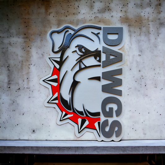 Bulldogs Fan Wall Plaque