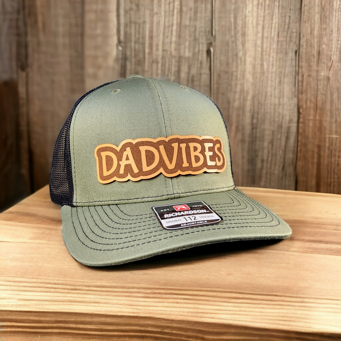 Dadvibes - Richardson 112 Snap Back Trucker Hat