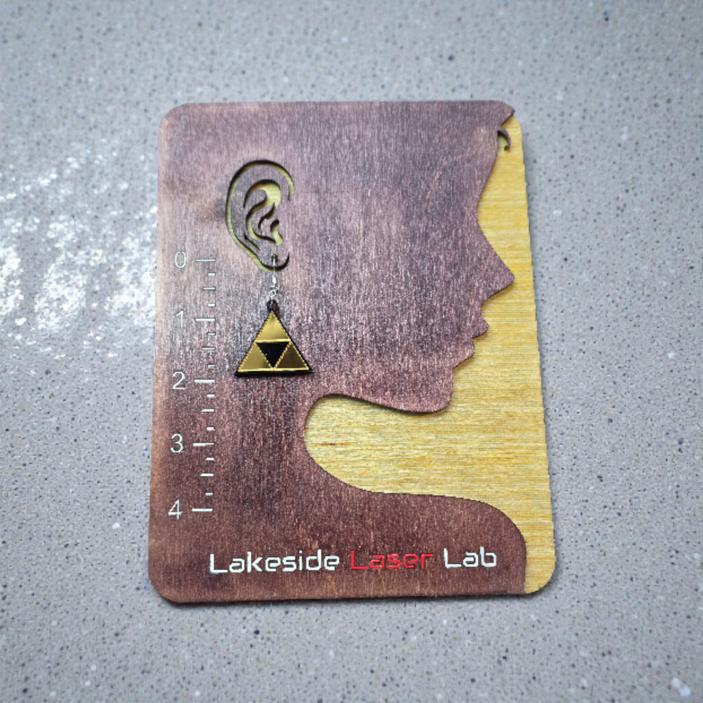 3Force-Inspired Geometric Earrings – Hypoallergenic Acrylic, Gamer Chic