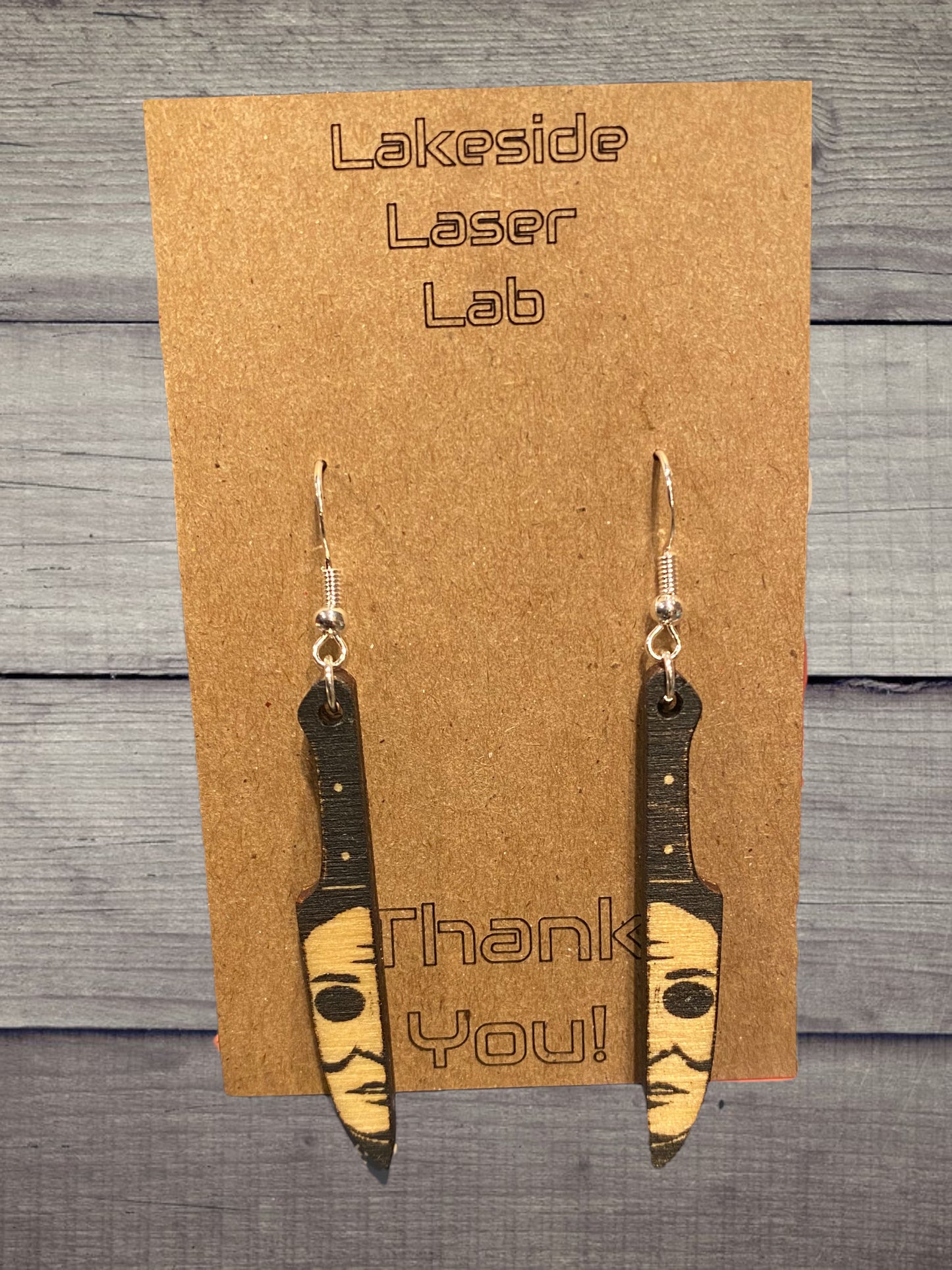 Horror Movie Michael Myers Slasher Dangle Earrings