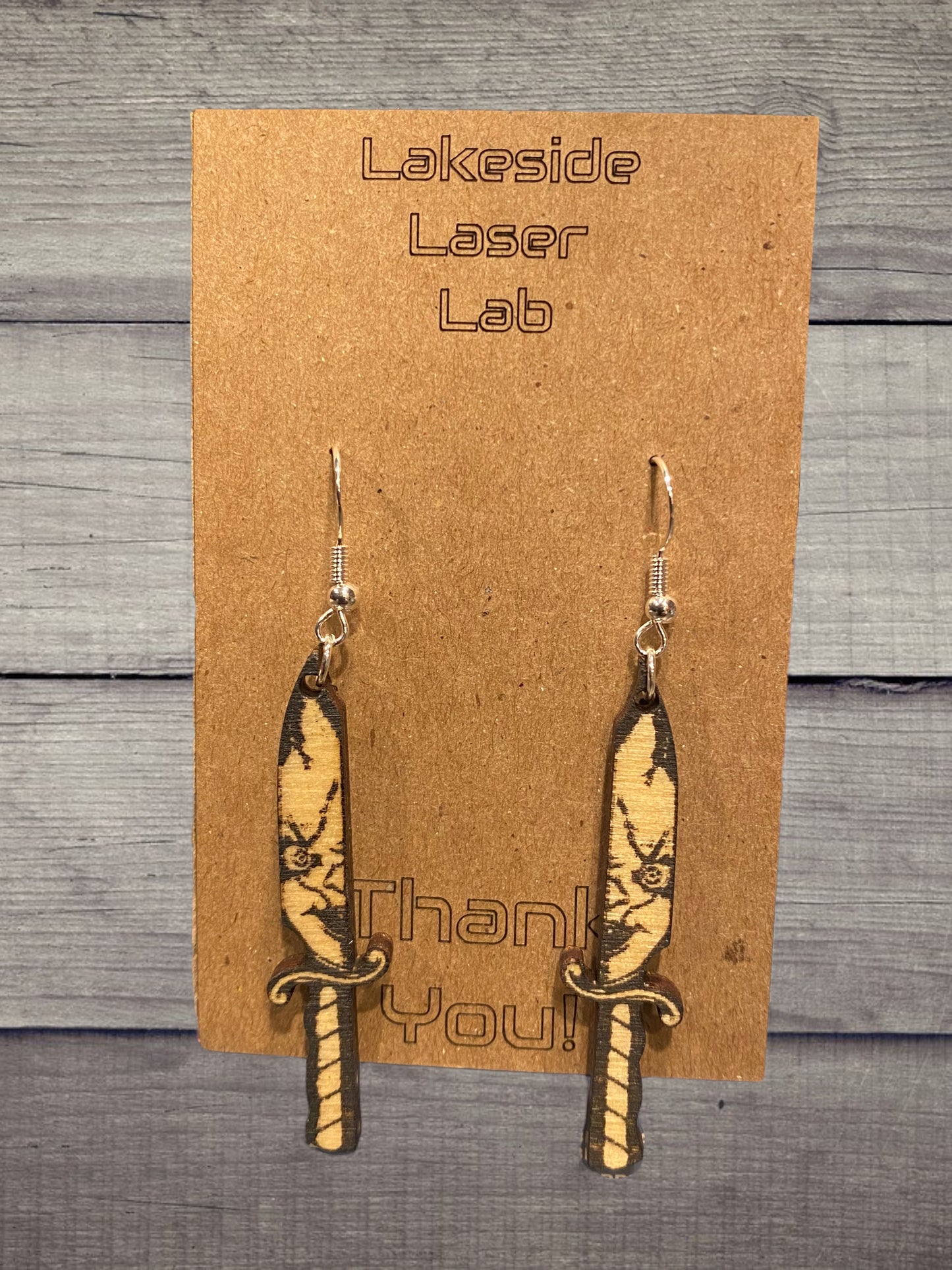 Horror Movie Chucky Slasher Dangle Earrings