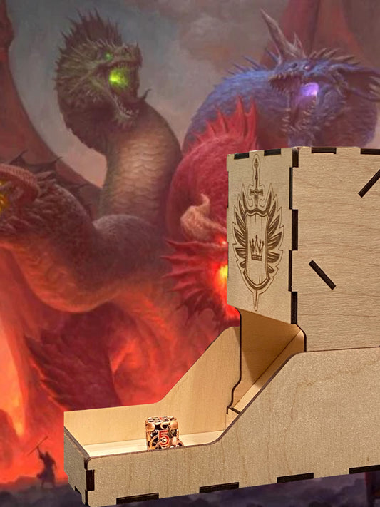 Table Top Folding Dice Tower